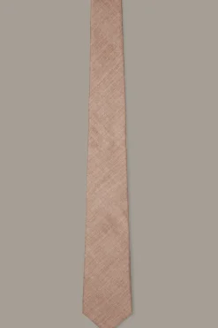 Strellson Krawatten-Seiden-Krawatte, dunkelbraun meliert