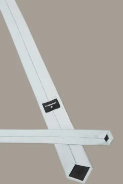 Strellson Krawatten-Seiden-Krawatte, hellblau meliert