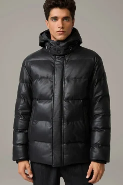 Strellson Jacken|Lederjacken-Stepp-Lederjacke Bodio,