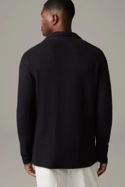 Strellson Strick-Strickjacke Varg, navy