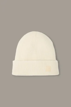 Strellson Schals & Mützen-Strick-Mütze Loras, creme
