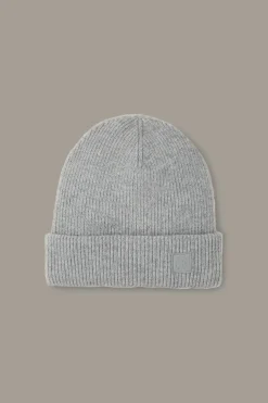 Strellson Schals & Mützen-Strick-Mütze Loras, hellgrau