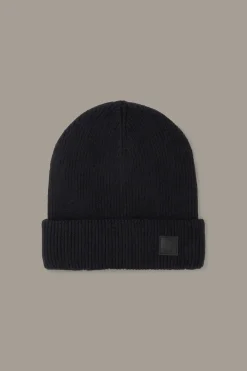 Strellson Schals & Mützen-Strick-Mütze Loras, schwarz