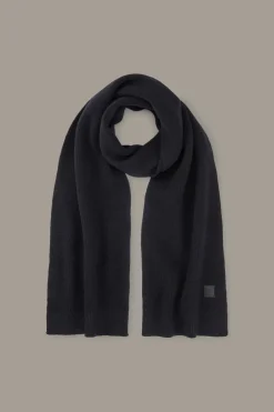 Strellson Schals & Mützen-Strick-Schal Loras, schwarz