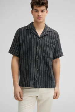 Strellson Hemden-Strick-Shirt Noem, gestreift