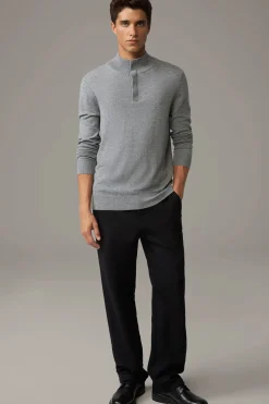 Strellson Strick-Troyer Luka, grau meliert