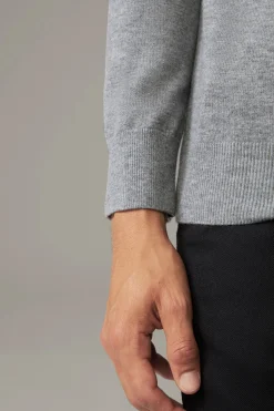 Strellson Strick-Troyer Luka, grau meliert