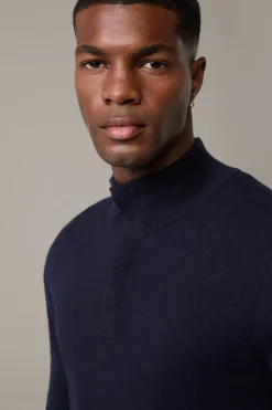 Strellson Strick-Troyer Luka, navy meliert