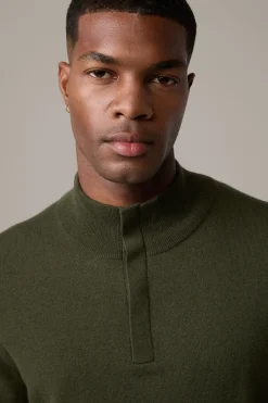 Strellson Strick-Troyer Luka, oliv meliert