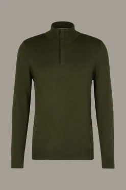 Strellson Strick-Troyer Luka, oliv meliert