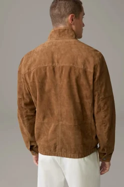 Strellson Jacken|Lederjacken-Velours-Lederjacke Jim,