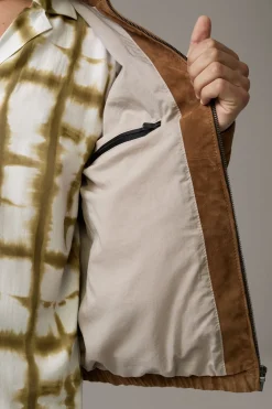 Strellson Jacken|Lederjacken-Velours-Lederjacke Jim,