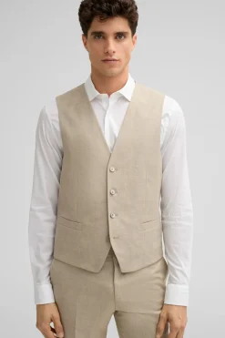 Strellson Westen|Sakkos-Weste Gyl, beige meliert