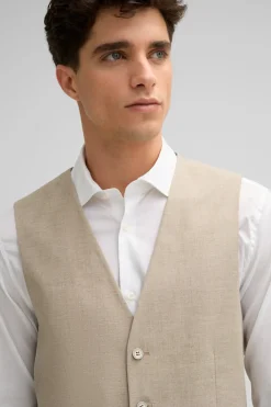 Strellson Westen|Sakkos-Weste Gyl, beige meliert