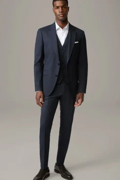 Strellson Sakkos-Weste Ves, strukturiert