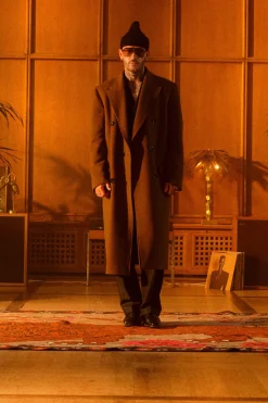 Strellson Mäntel-Wolle-Cashmere-Mantel Laned x Moritz Taylor,