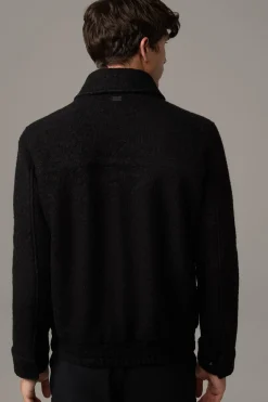Strellson Jacken-Wollmix-Jacke Luino Wool, schwarz