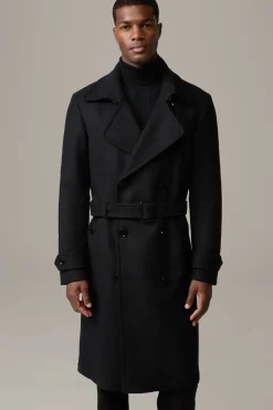 Strellson Mäntel-Wollmix-Mantel The Trench Coat,