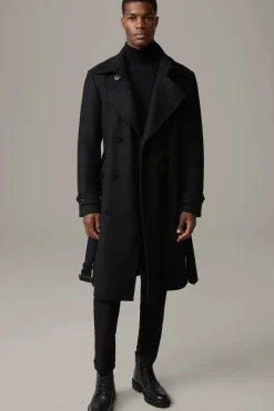 Strellson Mäntel-Wollmix-Mantel The Trench Coat,